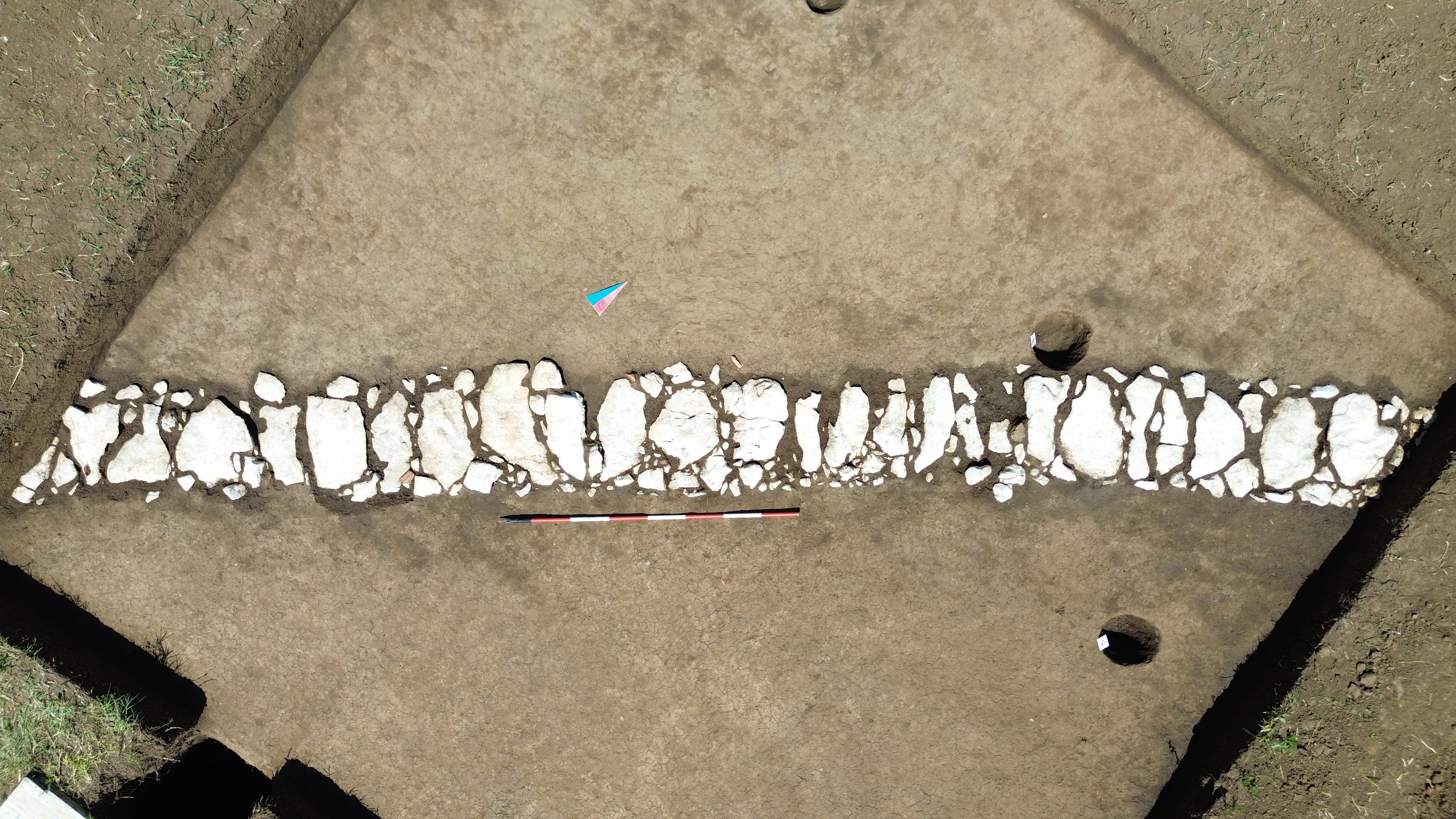 A Dragoni rinvenimento durante gli scavi della Soprintendenza Archeologia belle arti e paesaggio per le province di Caserta e Benevento